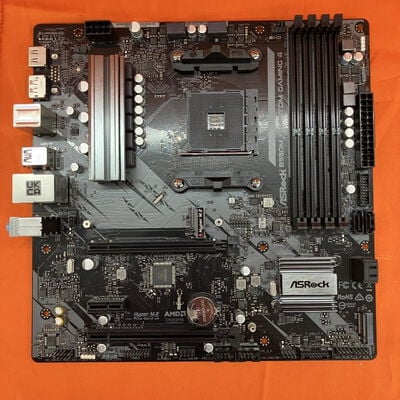 【なんば店】中古  ASRock B550M Phantom Gaming 4 (B550 AM4 mATX DDR4) 3280021142 