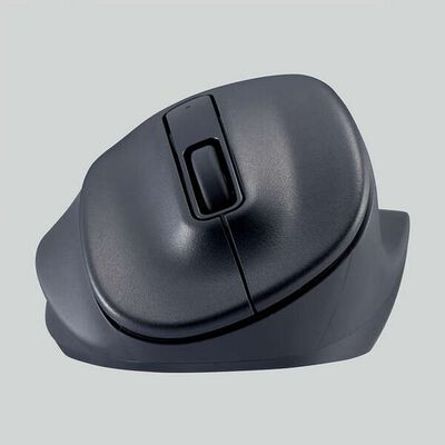 エレコム  M-XGL30DBSKBK (静音 2.4GHz無線マウス "EX-G"5ボタン Lサイズ ブラック) 