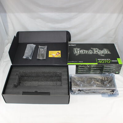 【通販センター】中古  Palit NED47TS019T2-1020Q(RTX4070TiSuper GR OmniBK) 3480035522 