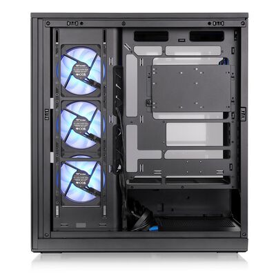 Thermaltake  Stage 450 TG ARGB Black CA-12B-00M1WN-00 (ATX ガラス ブラック) 