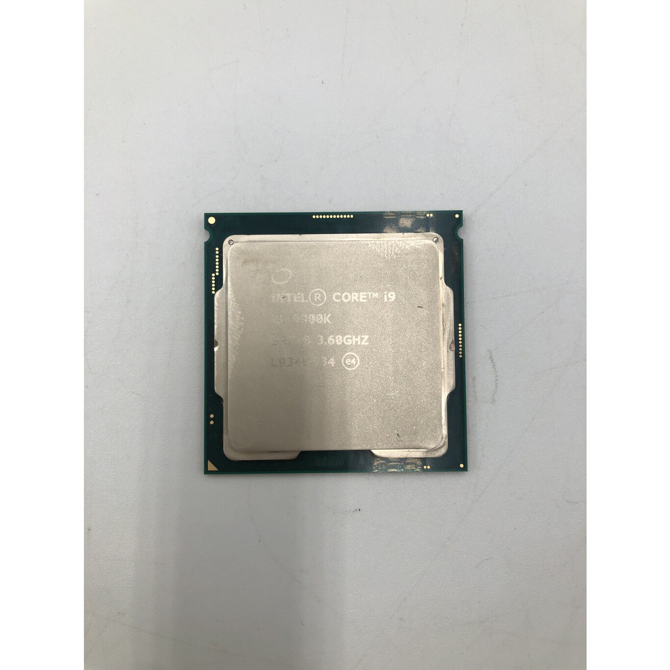 中古 INTEL Core i9 9900K (1151/3.60GHz/16M/C8/T16) 138482 （339559