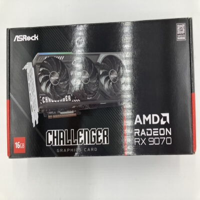 【盛岡都南店】中古  ASRock RX9070 CL 16G Challenger (RX9070 16G) 176953 