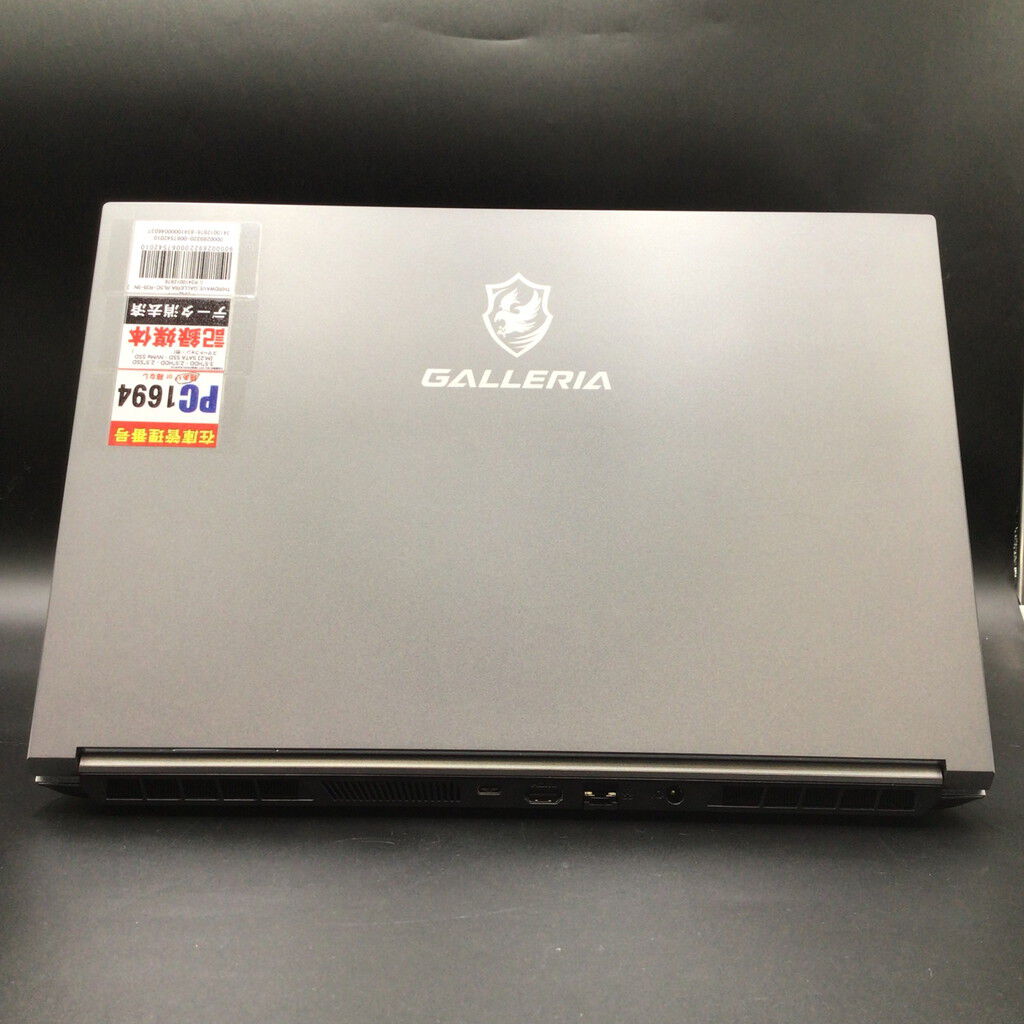 中古 THIRDWAVE_GALLERIA_RL5C-R35-5N(i5-12450H/32GB/SSD1TB/RTX3050