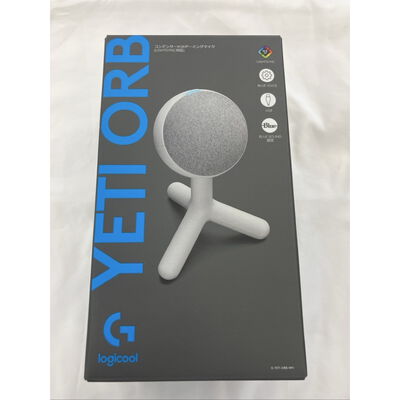 【仙台店】中古  Logicool G-YETI-ORB-WH（RGB USBゲーミングマイク） 3240010042 