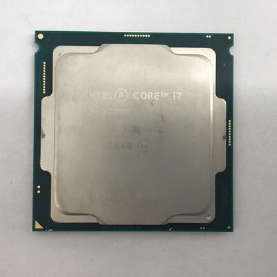 【福山ココローズ店】中古  INTEL Core i7 8700K (1151/3.70GHz/12M/C6/T12) 136197 
