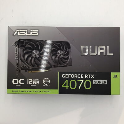 【盛岡都南店】中古  ASUS DUAL-RTX4070S-O12G (RTX4070 SUPER 12GB) 163383 