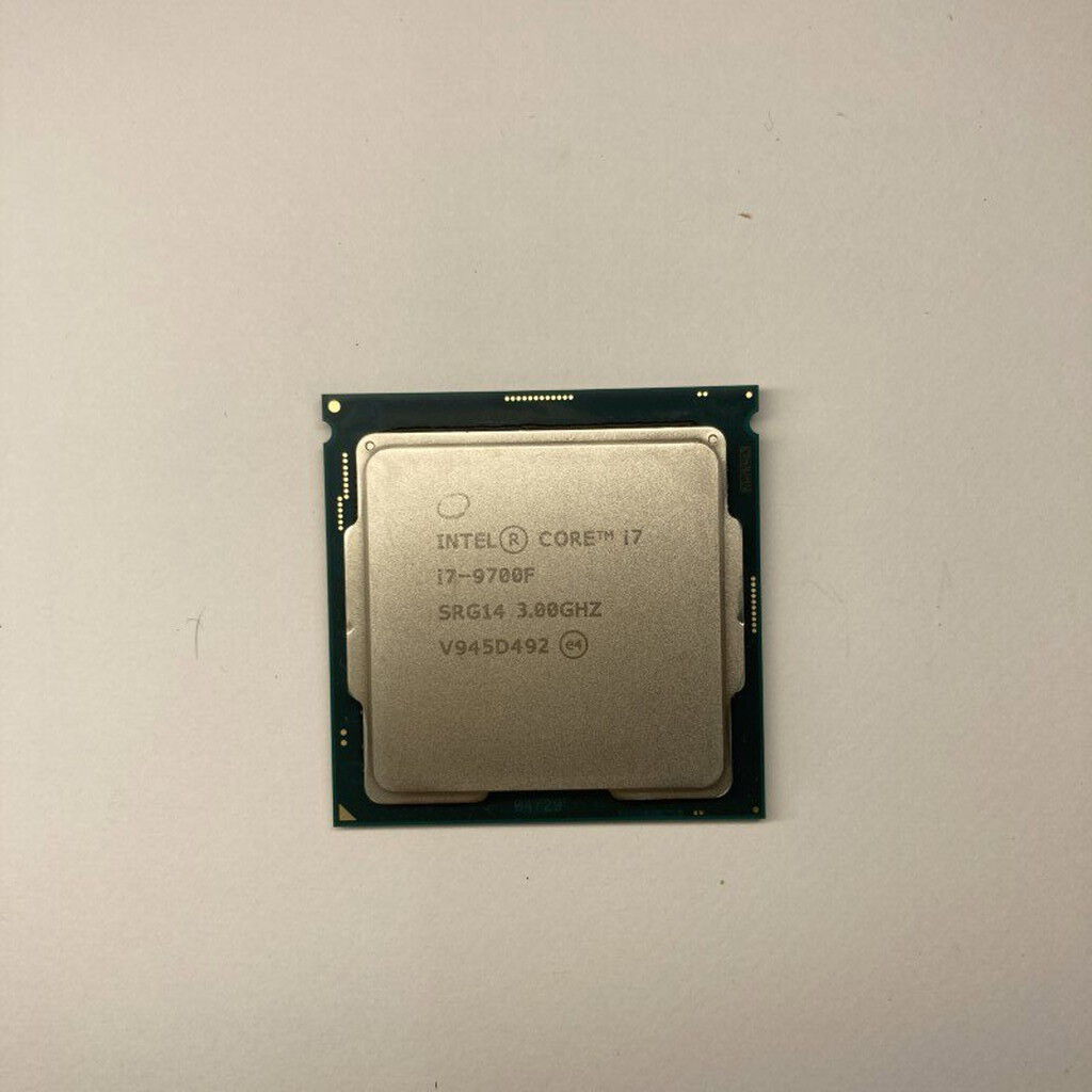 中古 Intel Core i7 9700F (1151/3.00GHz/12M/C8/T8) 140317 （386132