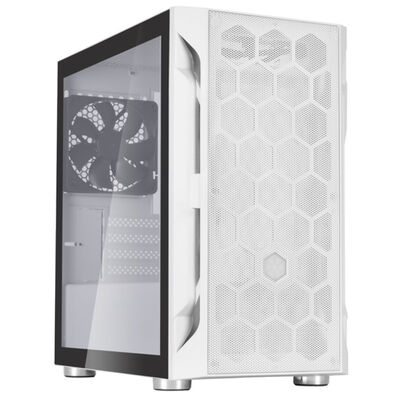 SilverStone  FARA H1M SST-FAH1MW-G (MicroATX ガラスパネル ホワイト) 