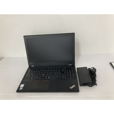 【福山ココローズ店】中古  Lenovo ThinkPad P52　20MAS12700 (Core i7 8750H/16GB/SSD512GB/-/NVIDIA Quadro P1000 4GB/15.6ｲﾝﾁ/1920x1080/Wi-Fi/WEBCAM/W11H64) 176658 