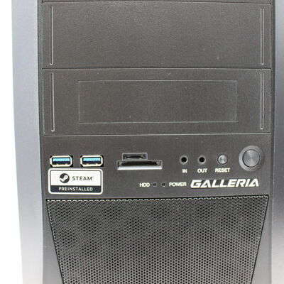 【八王子店】中古  THIRDWAVE GALLERIA KT(Intel Core i7 9700/16GB/SSD512GB/DVDマルチ/NVIDIA GeForce RTX 2060 SUPER 8GB/W11H64 MAR) 184756 