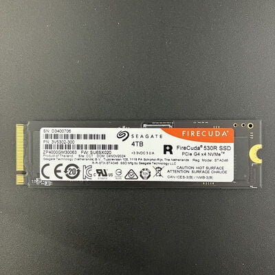 【大須店】中古  SEAGATE FC530R ZP4000GM3A063(2280 NVMeGen4 4TB) 1460025411 