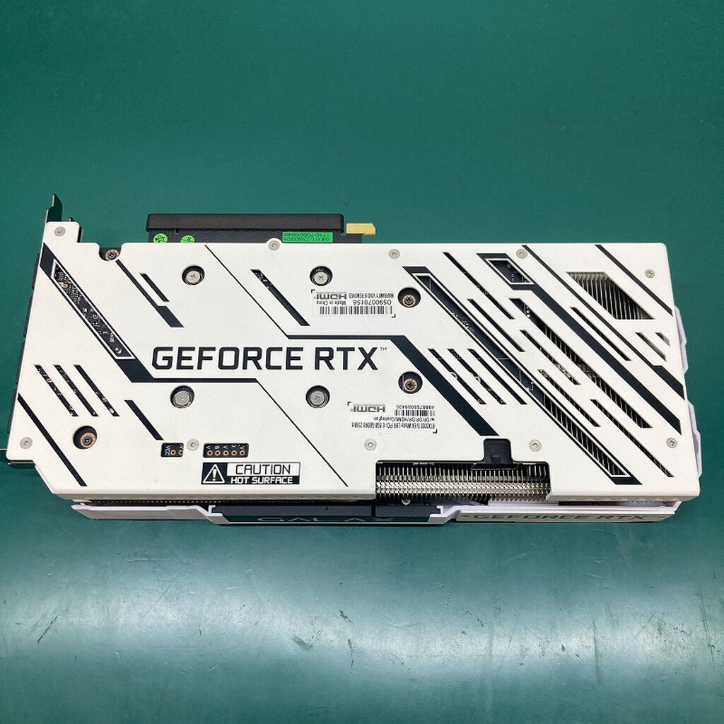 中古 玄人志向 GALAKURO GK-RTX3060Ti-E8GB/WHITE/LHR（RTX3060Ti 8GB