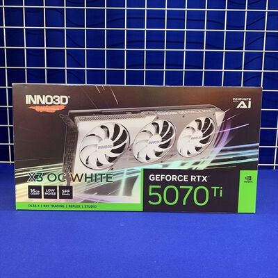 【横浜駅前店】中古  Inno3D N507T3-16D7X-176068W(RTX5070Ti 16GB GDDR7 PCI-E) 3400009111 