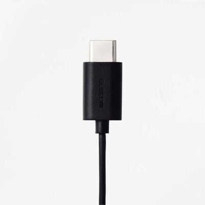 エレコム  EHP-DF14CMBK (高耐久 デジタル式USB Type-C(TM)ヘッドホン カナル型 ブラック) 