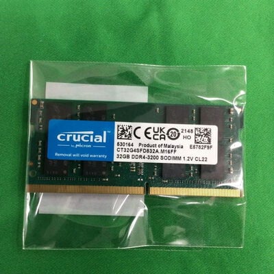 【川崎店】中古  PC4-25600 32GB ノート用(DDR4-3200) 158773 