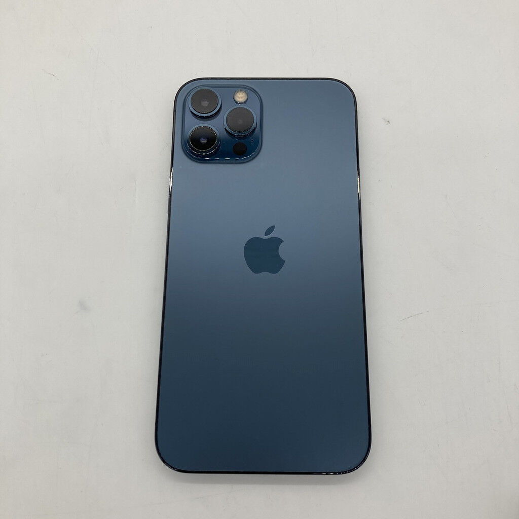 中古 Apple iPhone12 Pro Max 6.7インチ 256GB (パシフィックブルー