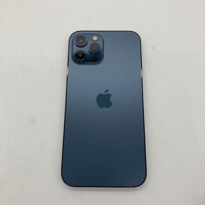 【堺七道店】中古  Apple iPhone12 Pro Max 6.7インチ 256GB (パシフィックブルー) 国内版SIMロックフリー MGD23J/A 144068 
