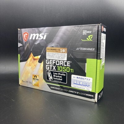 【宇都宮鶴田店】中古  MSI GTX1050Ti 4GT LP(GTX1050Ti 4G GDR5 LP) 133569 