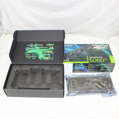 【通販センター】中古  Palit NE7506T019T1-GB2061S(RTX5060Ti Infinity3 16G) 178241 