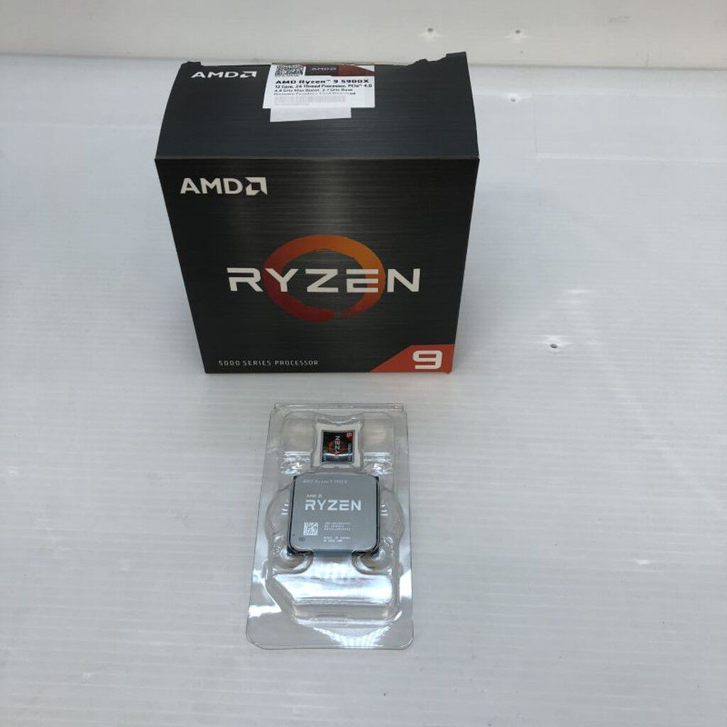 中古 AMD Ryzen 9 5900X (AM4/3.7/70M/C12/T24/105W) 143914 （395751