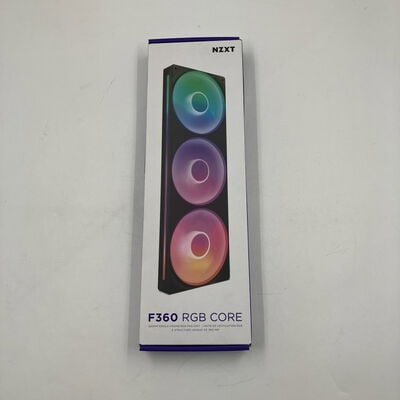 【なんば店】中古  NZXT RF-U36HF-B1(F360 RGB CORE BK 360mm PWM RGB) 3280022733 