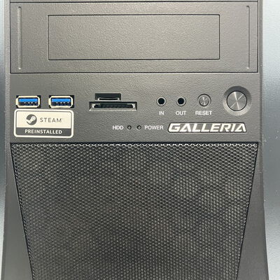 【新潟店】中古  THIRDWAVE GALLERIA XF(i7 9700K/16GB/SSD250GB/RTX2070 SUPER/W11H) 1460030090 