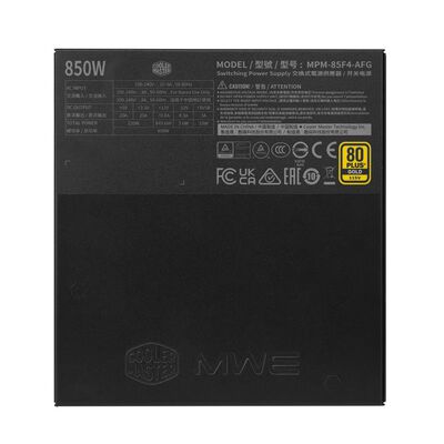 CoolerMaster  MWE Gold V4 850 FM BL W/JP cord MPM-85F4-AFG-C3B0CJP (ATX 850W ブラック) 