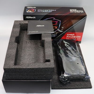 【札幌店】中古  ASRock Radeon RX 6750 XT Phantom Gaming D 12GB OC（RX6750XT 12GB） 3480034706 