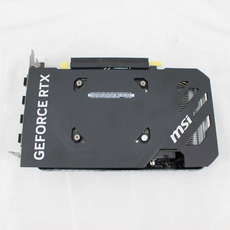 中古 MSI GeForce RTX 4060 Ti 8G VENTUS 2X BLACK E1 OC(RTX 中古 MSI GeForce RTX 4060 Ti 8G VENTUS 2X BLACK E1 OC(RTX