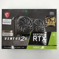 中古  MSI GeForce RTX 3060 VENTUS 2X 12G OC (RTX3060 12GB) 144777 