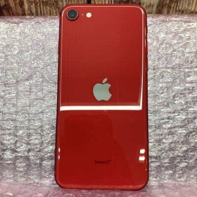 【富士青葉店】中古  Apple iPhoneSE 4.7インチ (第2世代/2020) 64GB (PRODUCT)RED 国内版SIMロックフリー MX9U2J/A 142457 