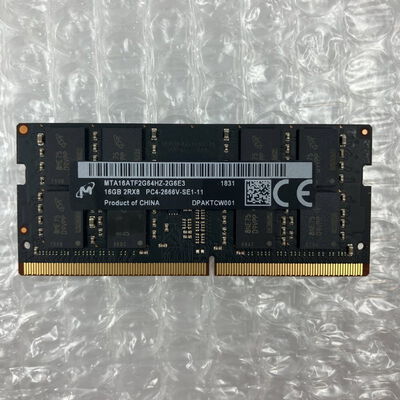【秋葉原本店】中古  PC4-21300 16GB ノート用(DDR4-2666) 150696 