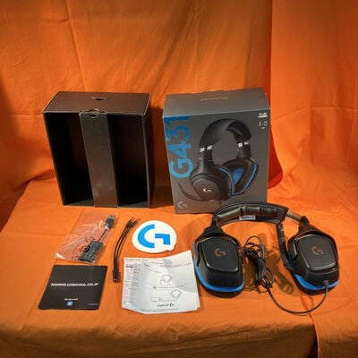【なんば店】中古  Logicool G431 (有線 7.1サラウンドサウンド ゲーミングヘッドセット) 146997 