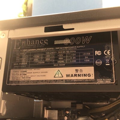 【甲府飯田店】中古  FRONTIER FRGAB550/WSH/WS/NTK(Ryzen 5 5600X/16GB/SSD1TB/RTX3060 12GB/W11H) 4720002163 