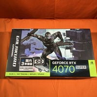 中古  玄人志向 GG-RTX4070SP-E12GB/DF2 (RTX4070 SUPER 12G) 3280021770 