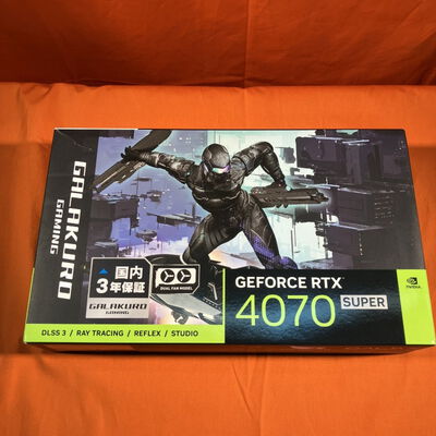【なんば店】中古  玄人志向 GG-RTX4070SP-E12GB/DF2 (RTX4070 SUPER 12G) 3280021770 