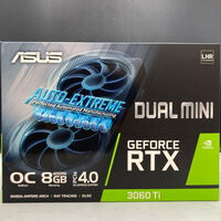 中古  ASUS DUAL-RTX3060TI-O8G-MINI-V2 (RTX3060Ti 8GB) 175521 