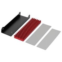 オウルテック  OWL-SSDHS04PS (M.2 2280 SSD用 両面実装／片面実装対応 アルミ製両面ヒートシンク) 