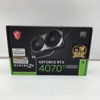 中古  MSI GeForce RTX 4070 Ti SUPER 16G VENTUS 2X OC 4950002491 