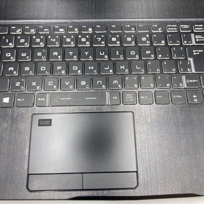 【熊本浜線店】中古  MSI WE63 8SJ-200JP (i7-8750H/16GB/SSD250GB/HDD1TB/W11P) 5370000901 
