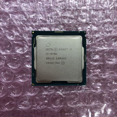 【宮崎恒久店】中古  Intel Core i7 9700 (1151/3.00GHz/12M/C8/T8) 140316 