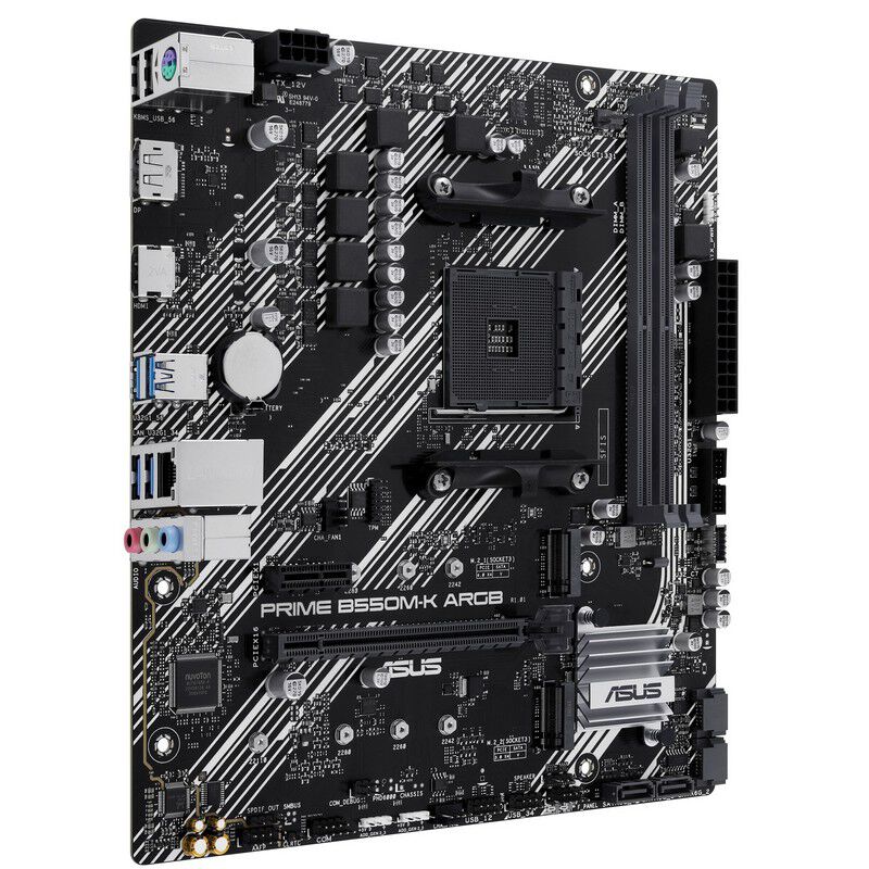 ASUS PRIME B550M-K-ARGB-CSM (B550 AM4 MicroATX) ｜ パソコン通販の