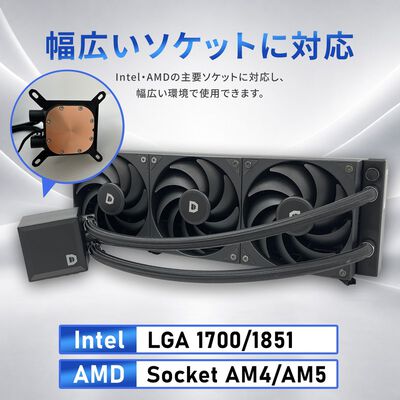ドスパラセレクト  L360M2-BK (360mm ブラック) 