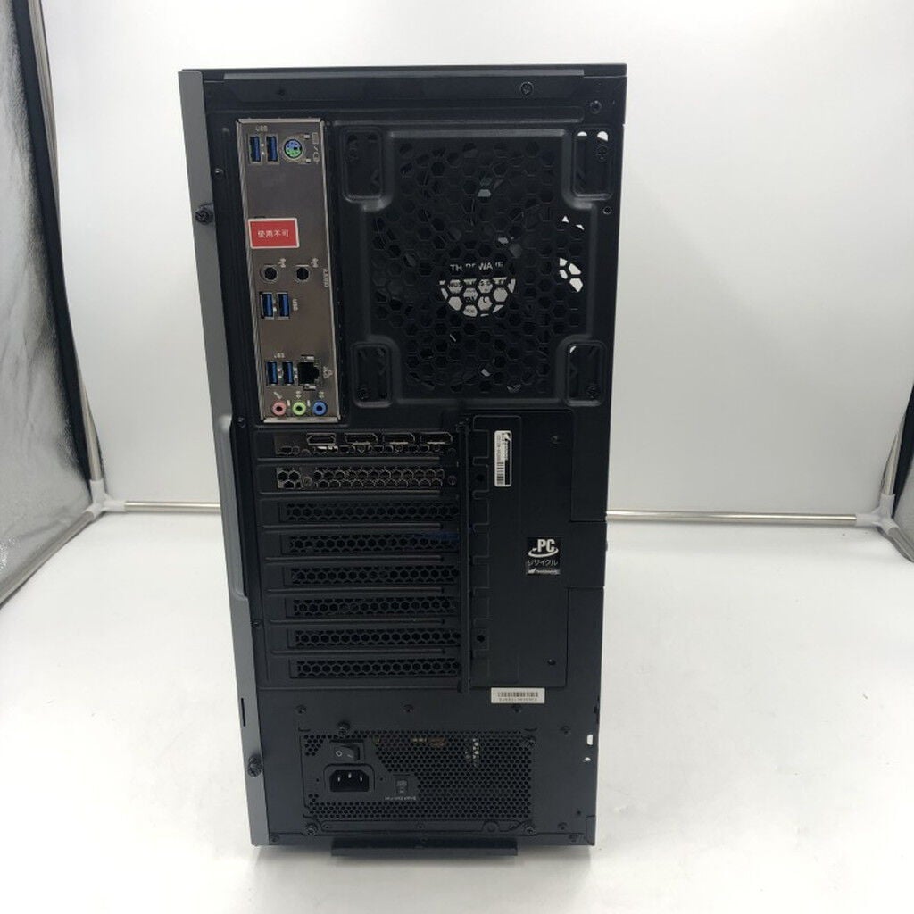 中古 GALLERIA PC(Ryzen 7 5700X/32GB/SSD1TB/RTX4070 Ti SUPER/W11H