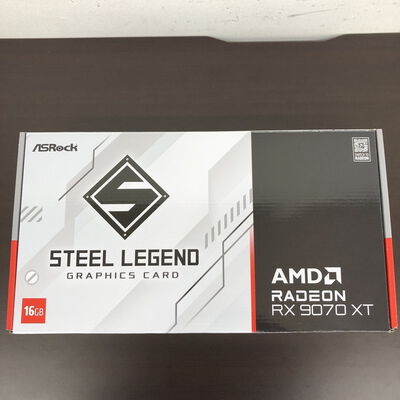 【長野稲里店】中古  ASRock RX9070XT SL 16G Steel Legend 16GB (RX9070XT 16G) 176937 