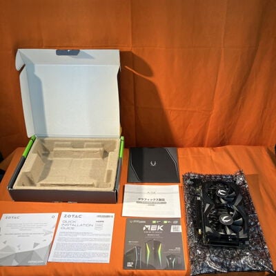 【なんば店】中古  ZOTAC ZT-T16620F-10L (GTX1660 SUPER Twin Fan) 141210 