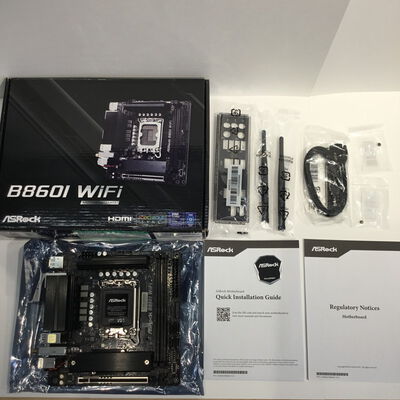 【松山環状枝松店】中古  ASRock B860I WiFi (B860 1851 mITX DDR5) 4560001176 