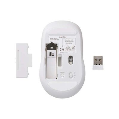 エレコム  M-MY20MBSWH (OSMOD USB無線/Bluetoothマウス[4ボタン/Mサイズ] ホワイト) 