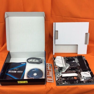 【なんば店】中古  ASRock B550M Pro4 (B550 AM4 mATX DDR4) 142938 