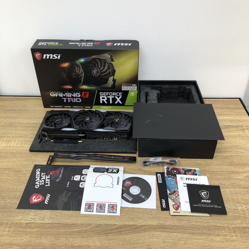 中古 MSI GeForce RTX 2080 Ti GAMING X TRIO (RTX2080Ti) 138193